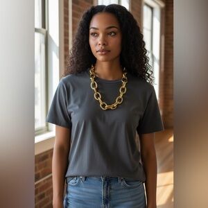 Macys Gold plated Chain Bracelet